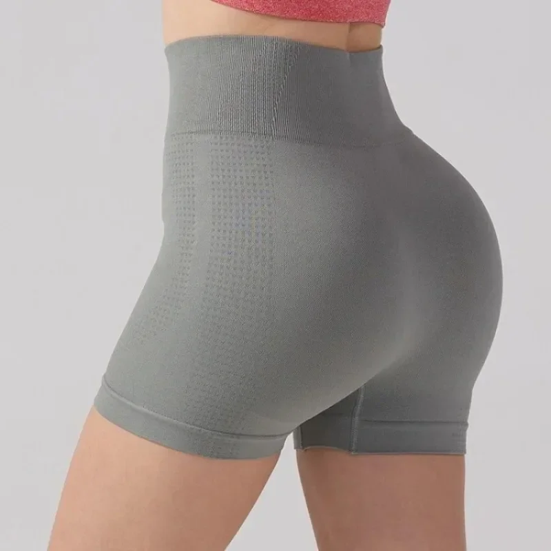 Calça feminina confortável de ioga sem costura, jacquard, cintura alta, levantamento de quadril, fitness, com tecido ciônico super macio, leggings de treino
