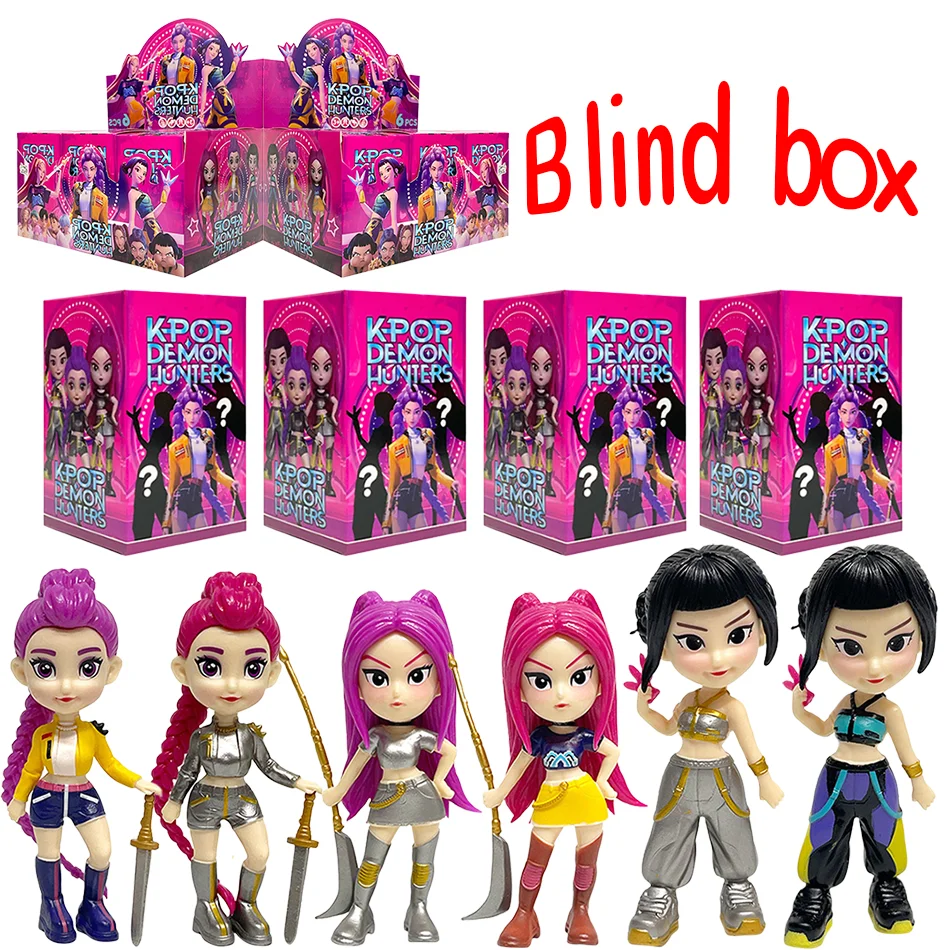 

Аниме Devil Hunter слепая коробка разборка забавная слепая сумка маленькая статуя периферийная модель настольная слепая коробка украшение подарок на день рождения