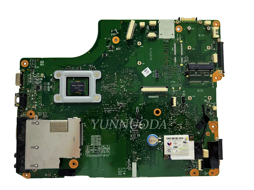 V000198010 FOR Toshiba Satellite A505 A500 Laptop Motherboard 6050A2250201-MB-A02   GM45 DDR2 100% Tested