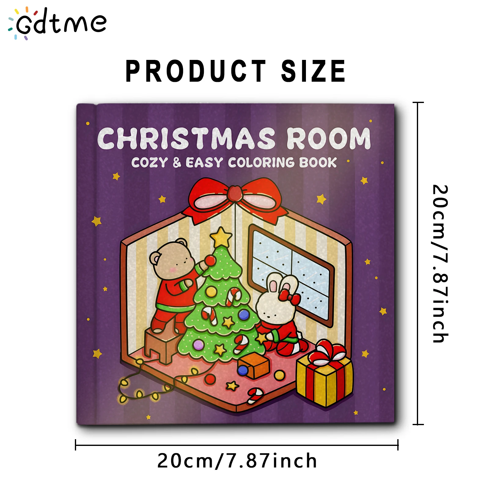 غرفة عيد الميلاد مريح وسهل كتاب التلوين هدية مونتيسوري التعليمية الكتابة على الجدران اللوحة كتاب الرسم ألعاب اللعب هدايا عيد الميلاد