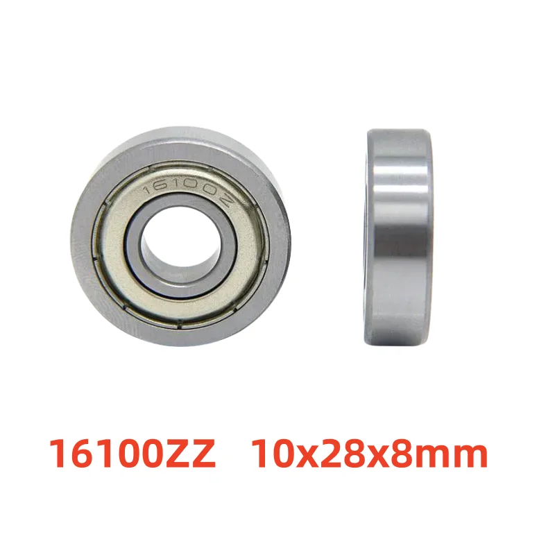 

10pcs/50pcs 16100ZZ 10x28x8mm bike wheels bottom bracket repair bearing motor bearing 16100 -2Z deep groove ball bearing