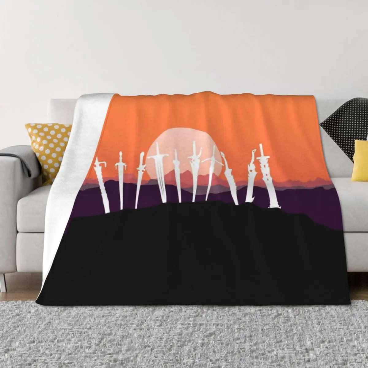 

Honorblades - Stormlight Archive Throw Blanket Retros for sofa halloween Blankets For Bed Blankets