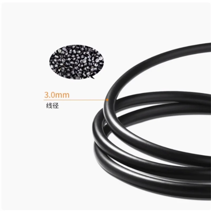 No. 22 pure copper 3A full copper USB single head charging cable, 2-core USB data cable, 1-meter USB power cable, 0.5M