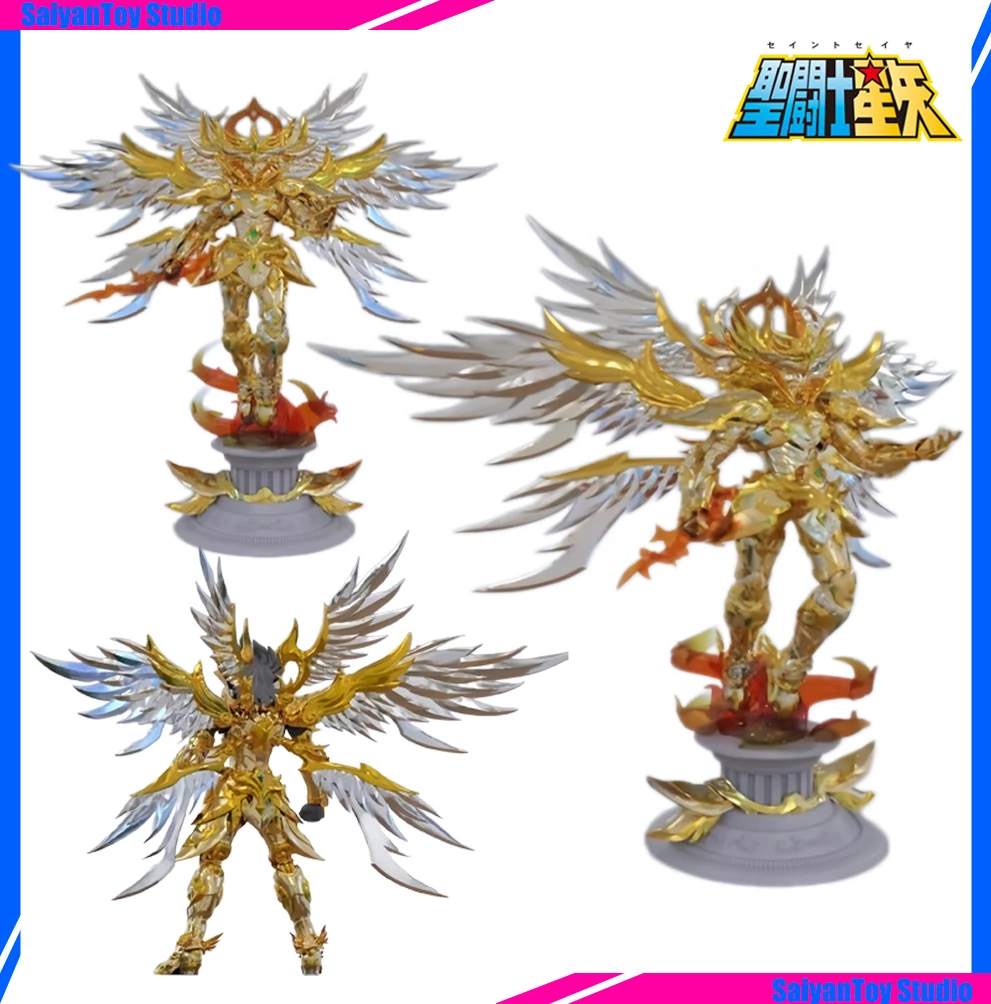 Toypoint/TP Saint Seiya Myth Cloth Rey de los Dioses Zeus EX Origen de las Estrellas Figura de Acción Metal God Knights of the Zodiac