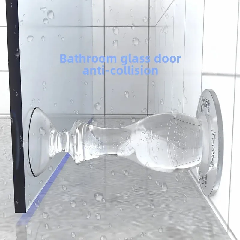 Fermaporta in silicone Muto anti-collisione Pad Fermaporta Paraurti Protezione da parete senza perforazione Buffer da parete per porta Miglioramento della casa