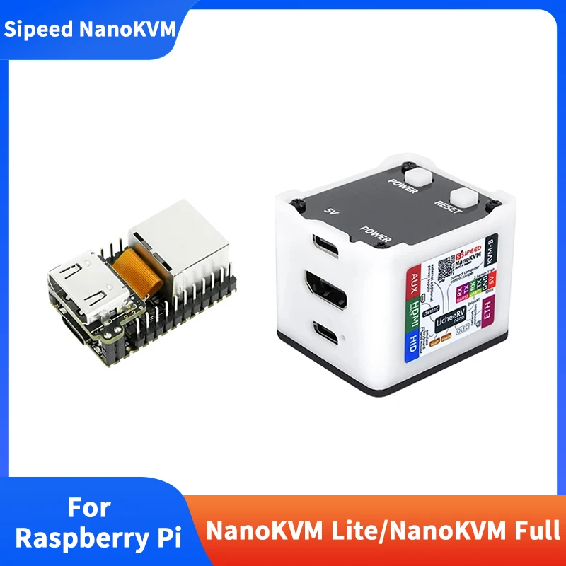 

Sipeed NanoKVM PiKVM Мини-сервер с дистанционным управлением и обслуживанием HDMI-совместимый для Raspberry Pi