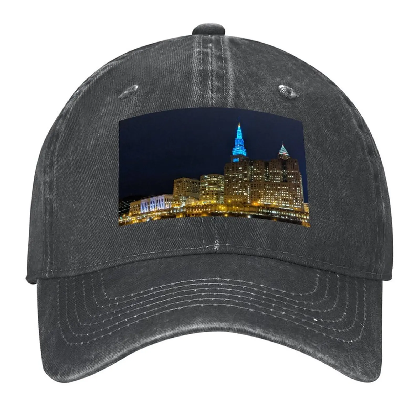 

Tower City Blue Baseball Cap Hood Hip Hop Kids Hat New In The Hat Hats For Women Men's