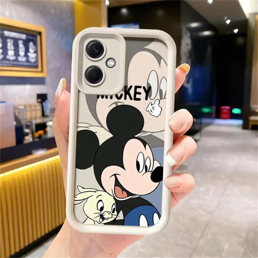 Disney Cute Mickey Phone Case for Xiaomi Redmi Note 9S 10 Pro 12S 10 Lite 12 13 Pro 11S 11 Pro Plus 11 Pro 9 12 Soft Cover image 3