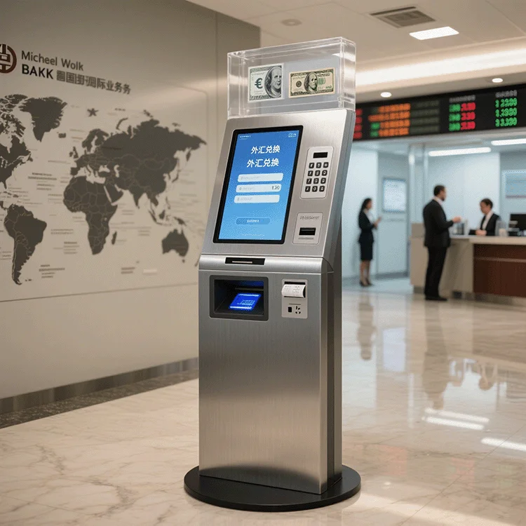 Chiosco di pagamento touch screen self-service della macchina OEM Hotel Check in ordine di pagamento
