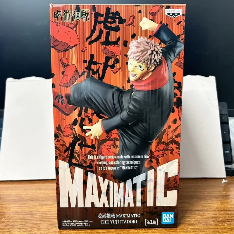 

[In Stock] Bandai Genuine Anime Toy Jujutsu Kaisen Itadori Yuji Figurine Model Collection Hot Blooded Manga Boy Birthday Gift