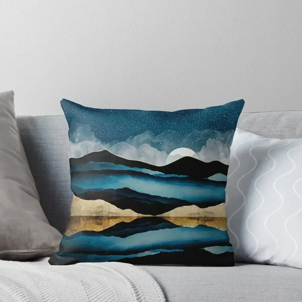 

Midnight Mountain Throw Pillow Decorative Cushions For Living Room Sofa Cushion Cover luxury decor pillow