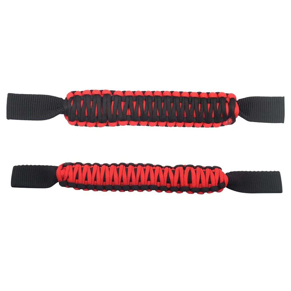 

2pcs Grab Handle Car Headrest Padded Roll Bar Backseat Safety Grip Handle For Rear Seat Passenger Universal