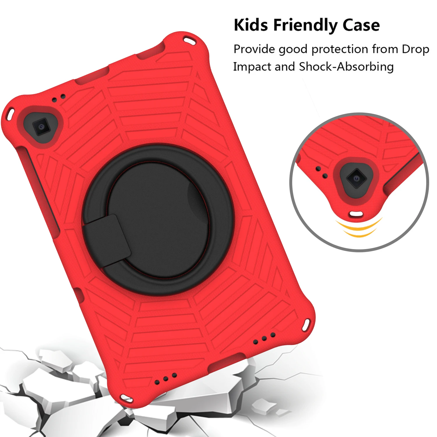 Case for Xiaomi Mi Pad 4 Plus 10.1 Inch with Rotate Kickstand Baldric Kids Cover for Mipad 4 Plus / Mipad4 10.1 Tablet Funda