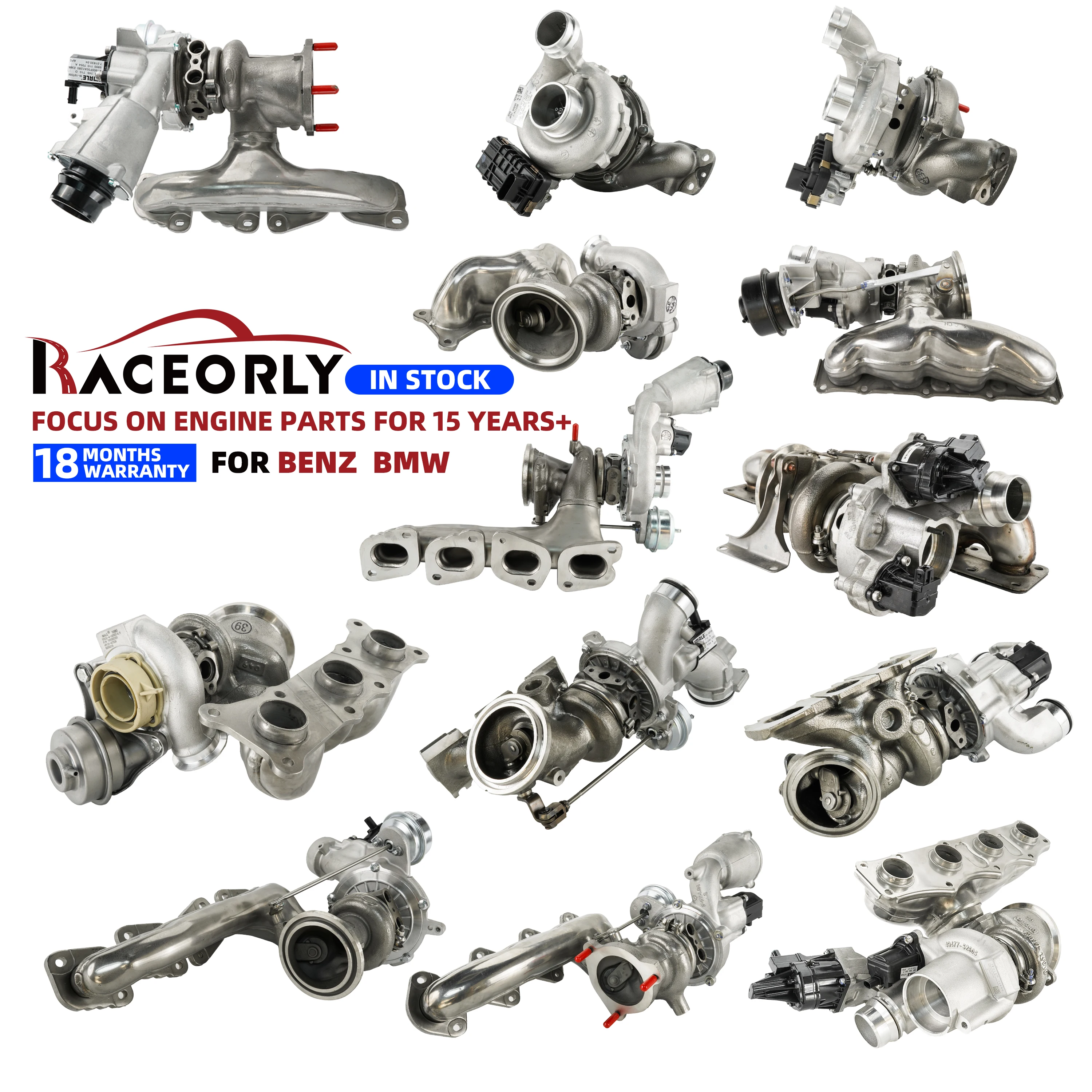 

Auto Engine Turbo Parts Turbocharger Universal Turbocharger & parts For Mercedes-Benz W204 W212 W166 W46 BMW N54 N55 N20 turbo