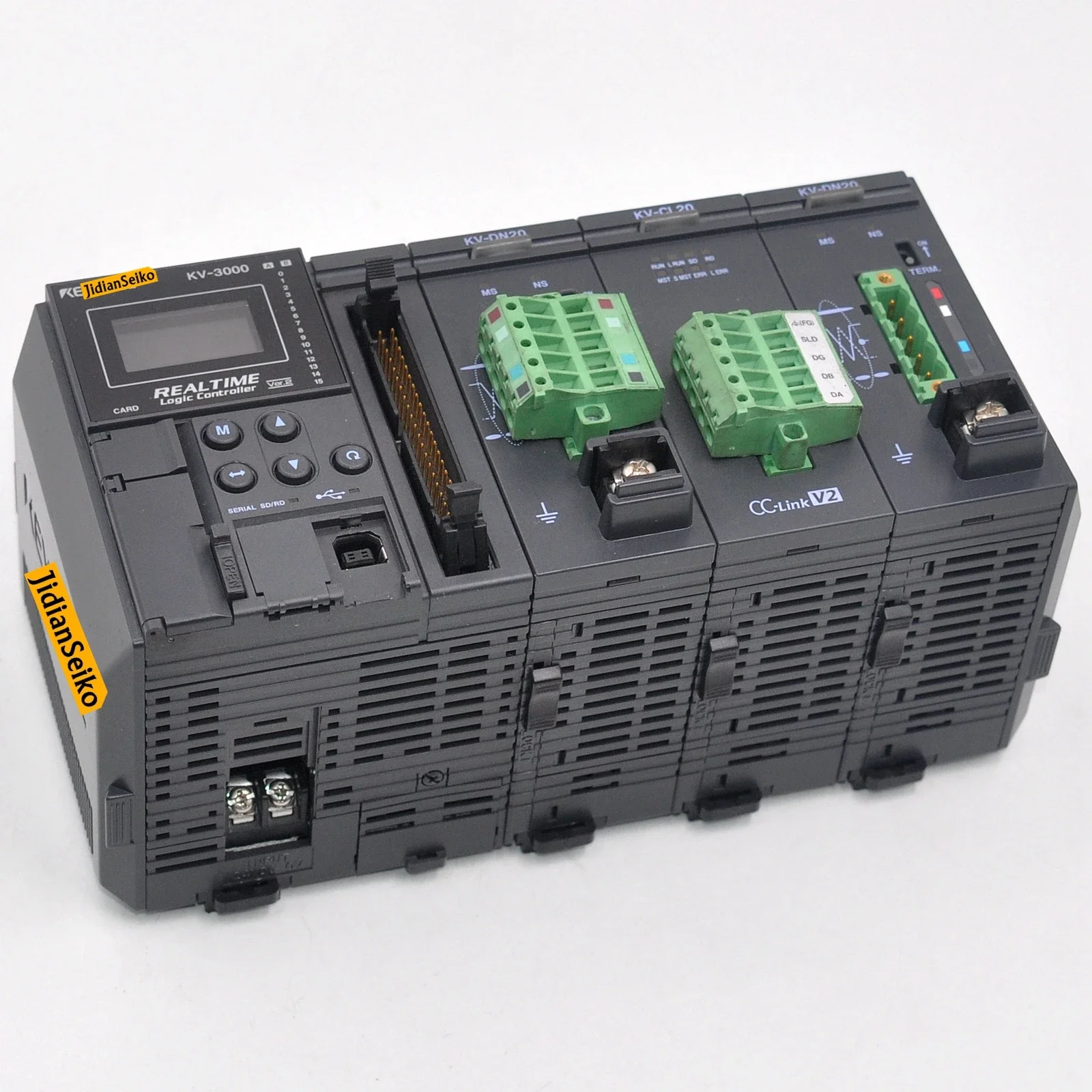 

KV-3000 KV-DN20 KV-CL20 KV-DN20 REALTIME LOGIC CONTROLLER CC-LINK V2 PLC Programmable 2.0 Latest Edition Used