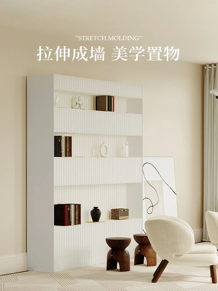 Screen office partition paper wall foldable mobile multi-layer rack hotel baffle light layer