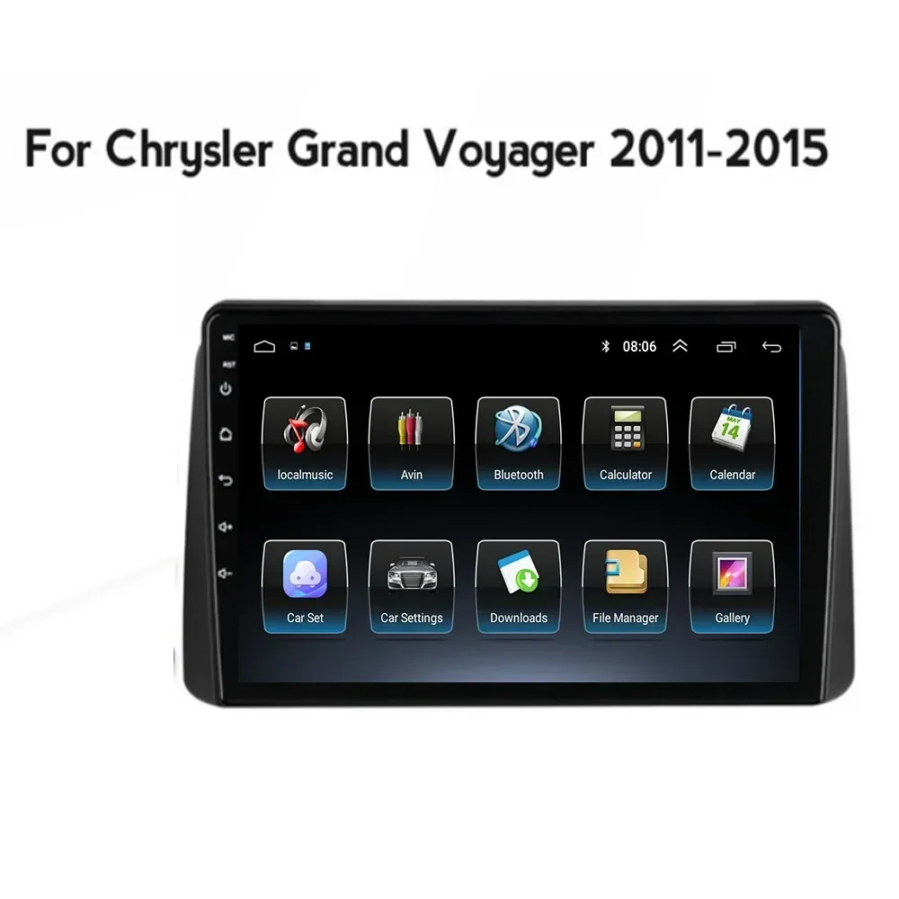 Android 13 2din Car Radio Navigation gps video Multimedia player For Chrysler Grand Voyager 5 2011- 2015 Dodge Grand Caravan 08+