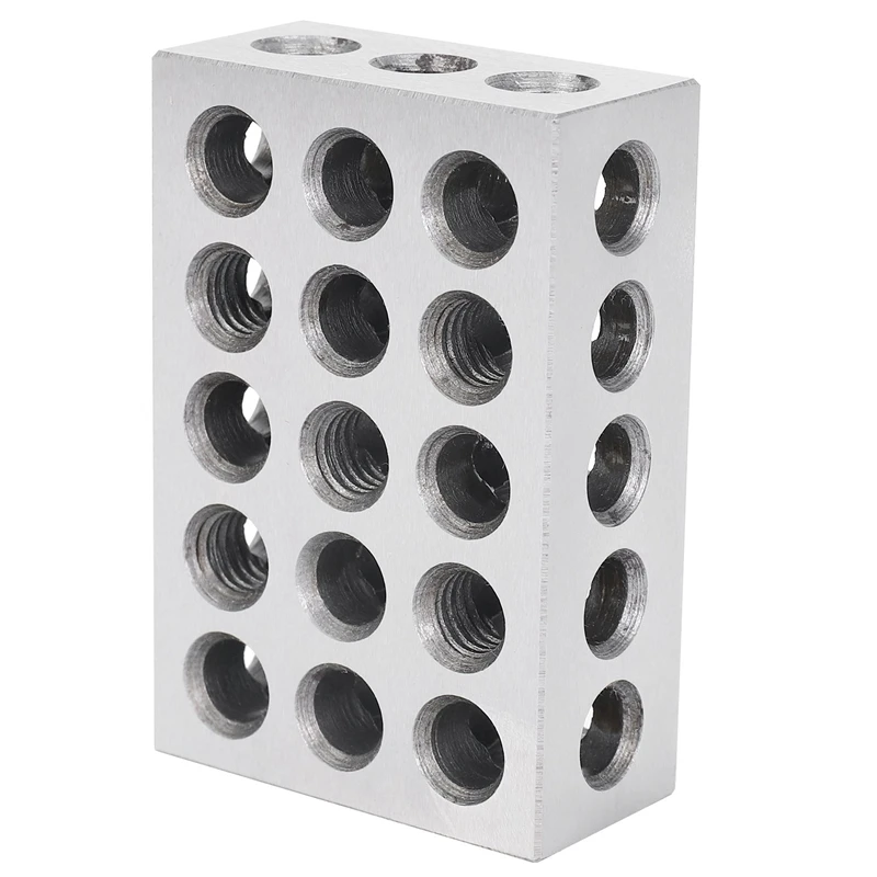 HOT-2 قطعة 25X50x75 مللي متر كتل الصلب المقسى 23 ثقوب موازية لقط كتلة أدوات المخرطة الدقة 0.005 مللي متر لأداة الآلة