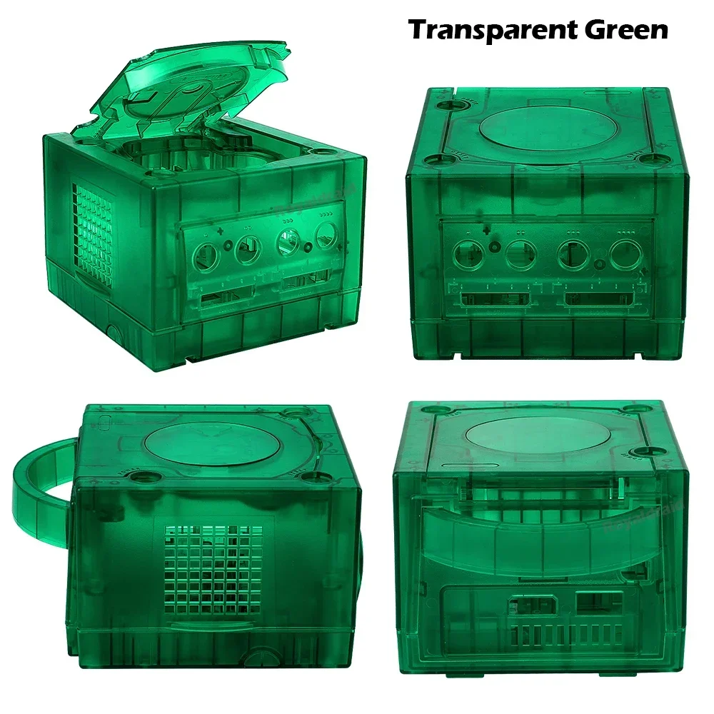 6 COLORS Replacement Transparent Case For Nintend Gamecube Housing Shell Box For NGC Retro Video Game Console DOL-101/DOL-001