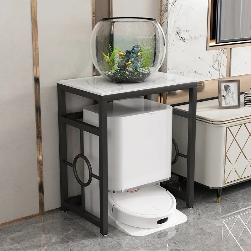 Kehrroboter-Rack für Felsplatten, Aquarium-Rack, seitliches Wasserspender-Rack