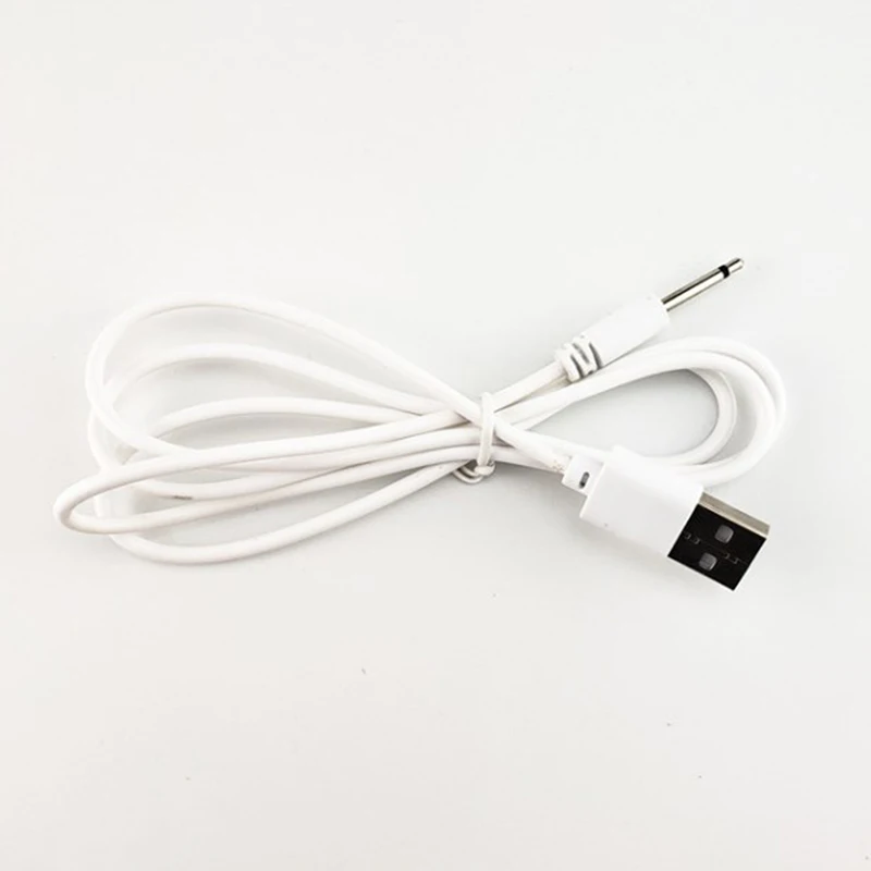 1PC USB DC 2.5 Vibrator Charger Cable Cord For Rechargeable Toys Vibrators Massagers Accessories Universal USB Power Supply