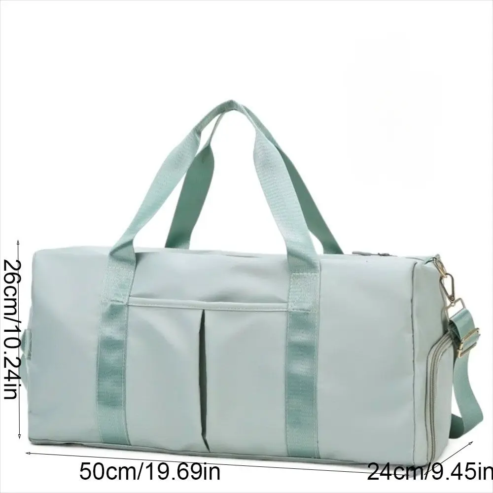 Oxford – sac de voyage pour bagages, sac de sport multifonctionnel en Nylon pour courtes Distance, multicouche, couleur unie, sac à bandoulière pour gymnastique, Fitness