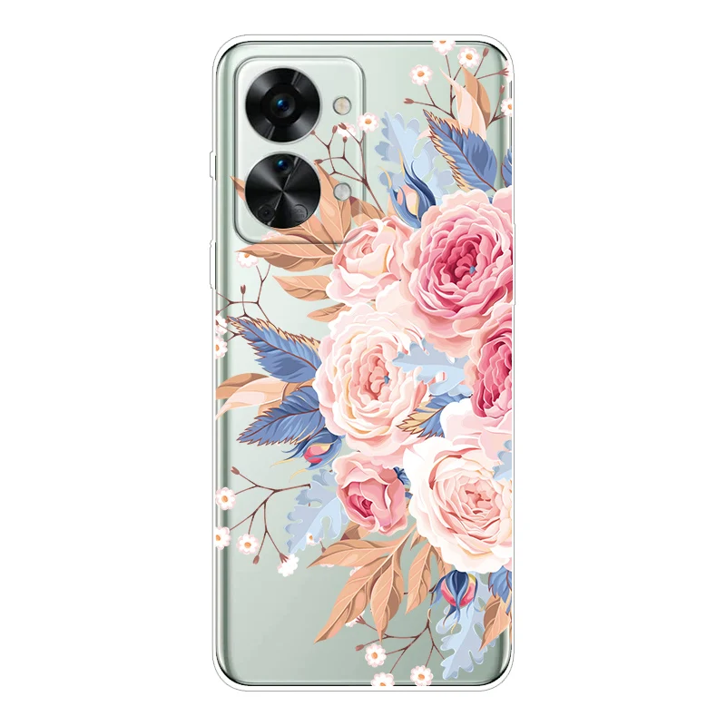 For Coque OnePlus Nord 2T 5G Case Transparent Soft TPU silicon Phone Cover For One Plus Nord 2T 2 T Case Nord2T 2022 Clear Funda