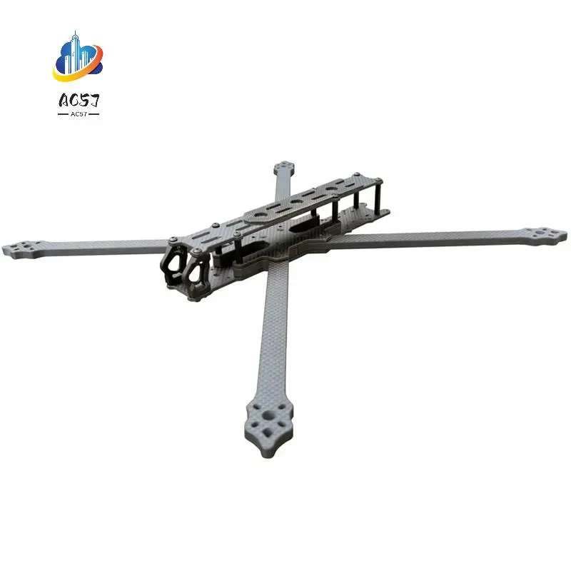 

AC57-XL10 V6 420 мм 10-дюймовая колесная база сверхдальнего действия HD True-X комплект карбоновой рамы с рычагом 8 мм для деталей DJI O3 VISTA FPV