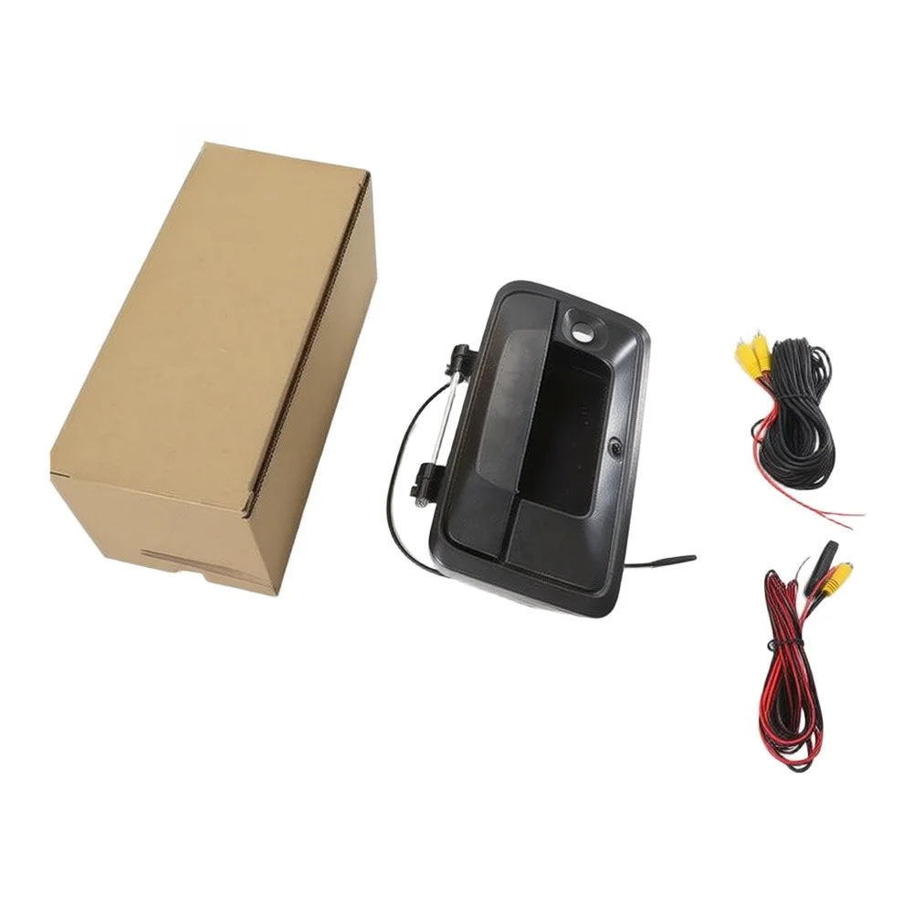 For Reverse Parking Assistance Tailgate Handle Camera Truck Tailgate Cam Easy Installation Replacement Vehicle Camera