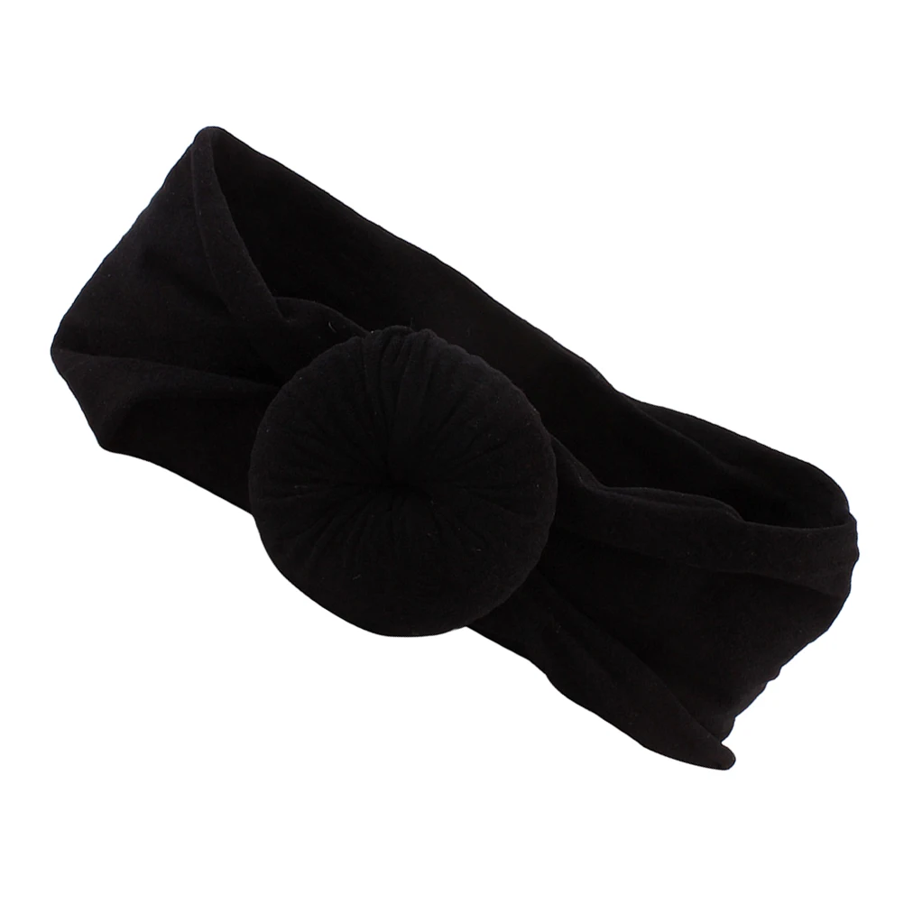 

Cotton Baby Headbands for Newborn Toddler Girls Stretchy Headwrap Soft Material Classic Design Daily Wear Party Dress