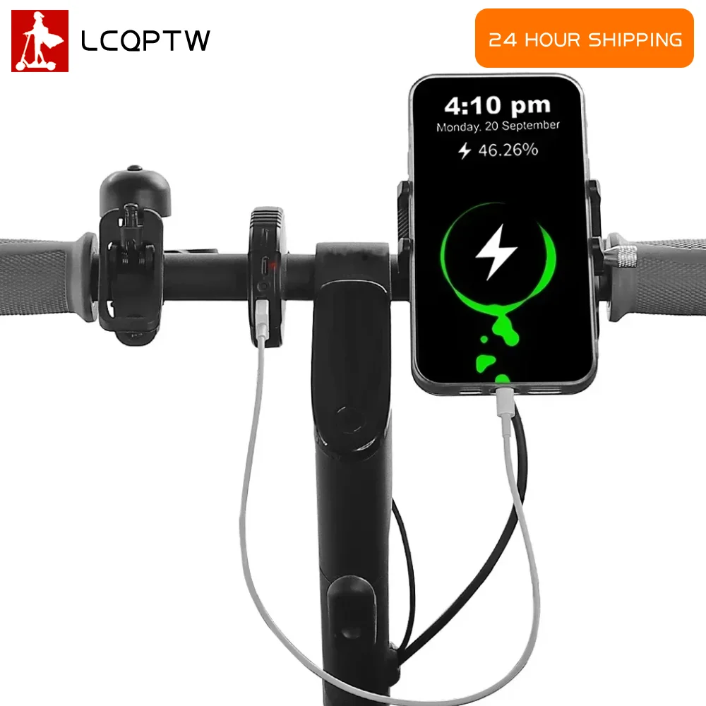 XT30 USB-Handy-Ladeadapter für Xiaomi M365 Pro 1S Pro2 4Pro Elektroroller Lenker USB-Stromversorgung Ladeanschluss Ersatzteile