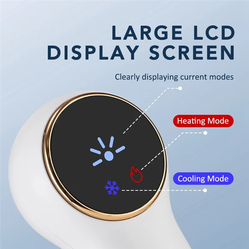 EMECE-Skin Care Facial Tool Electric Lifting Tightening Heat Cold Face Beauty Device Eyes Neck Double Chin Massager