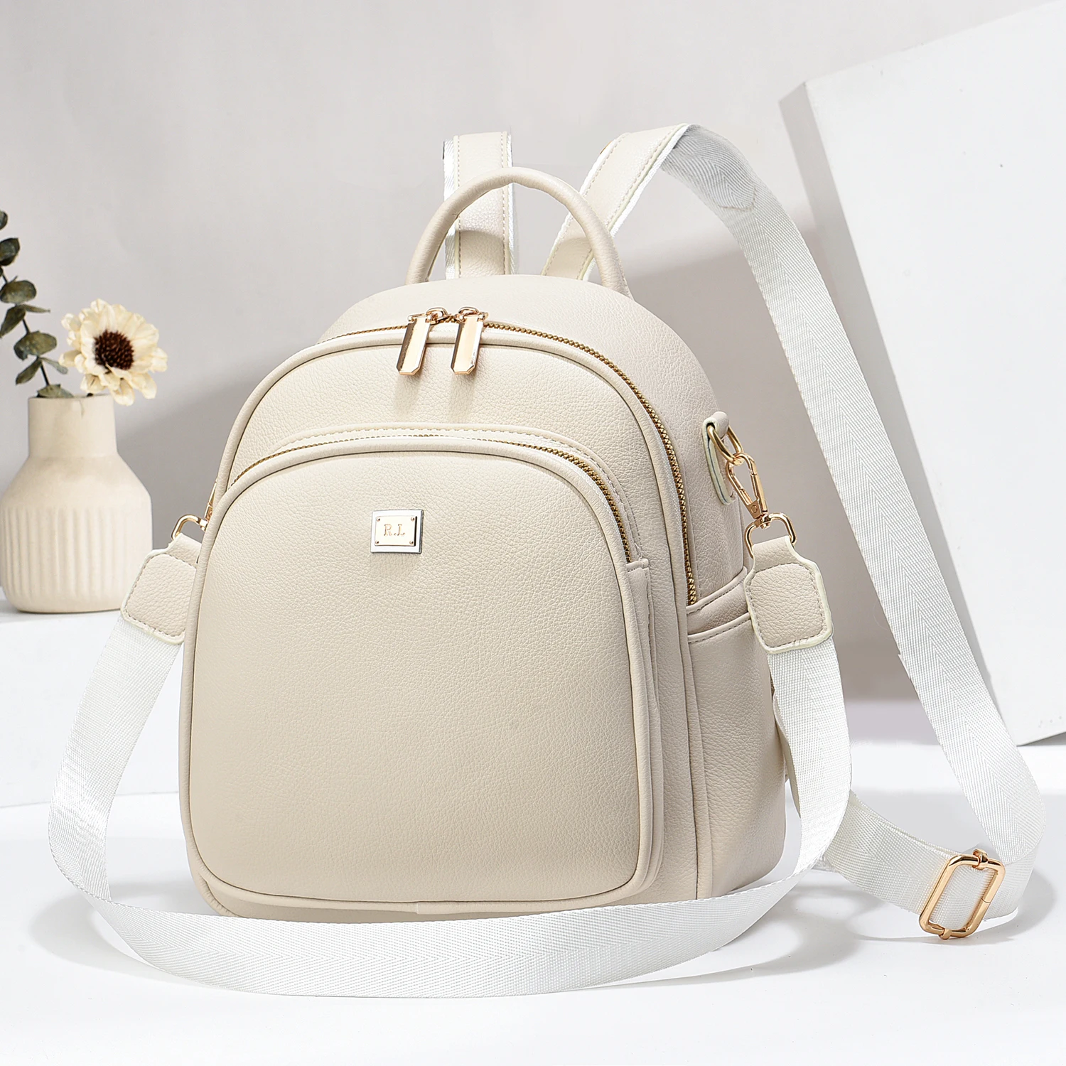 Шикарный женский рюкзак-Легкий Повседневный рюкзак с случайным принтом