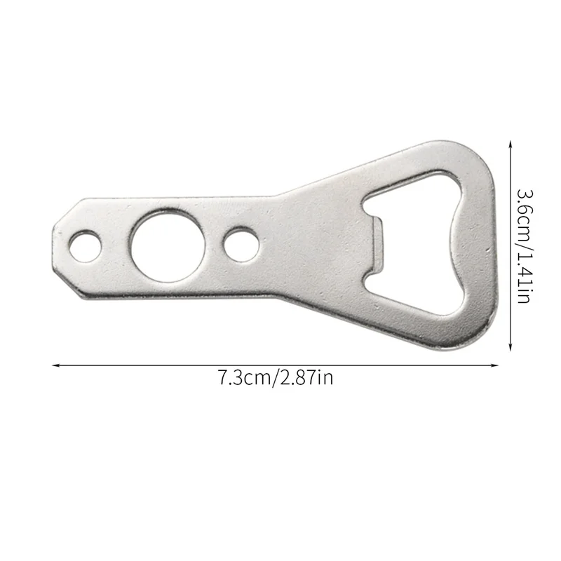 300Pcs/Lot High Quality DIY Flat Metal beer bottle opener accessories Factory wholesale