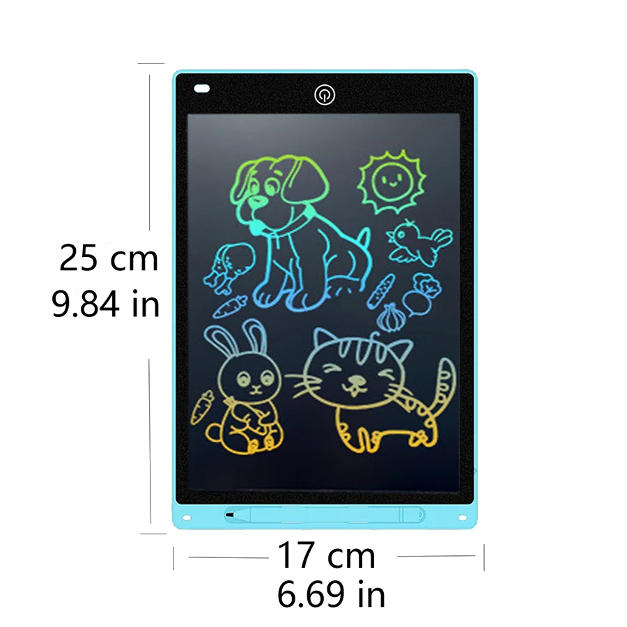 2 pieces of 10 inch LCD writing board, drawing board, children's graffiti drawing board, handwriting blackboard, children's toy