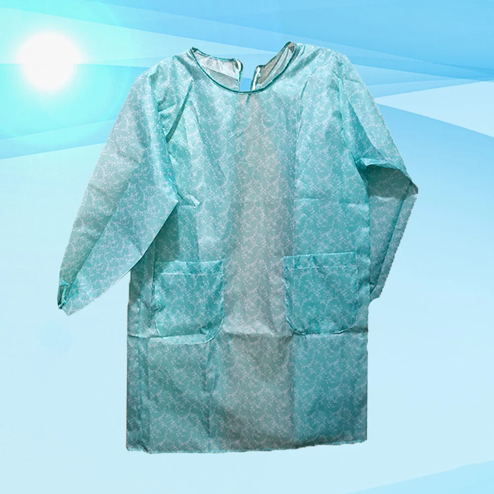 Waterproof Overalls Home Accessories Aldult Housework Apron Polyester Cooking Blue Man