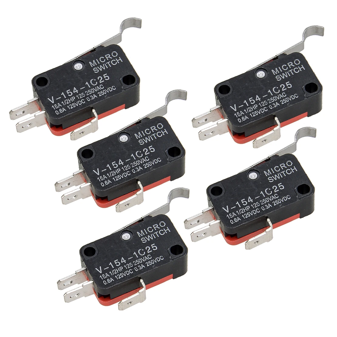 10Pcs 2 & 3 Prong Micro Switch Kit 1014807 1014808 Fit For Club Car Golf Cart 1980-2014 2015 2016 2017 2018 2019 2020 2021 2022