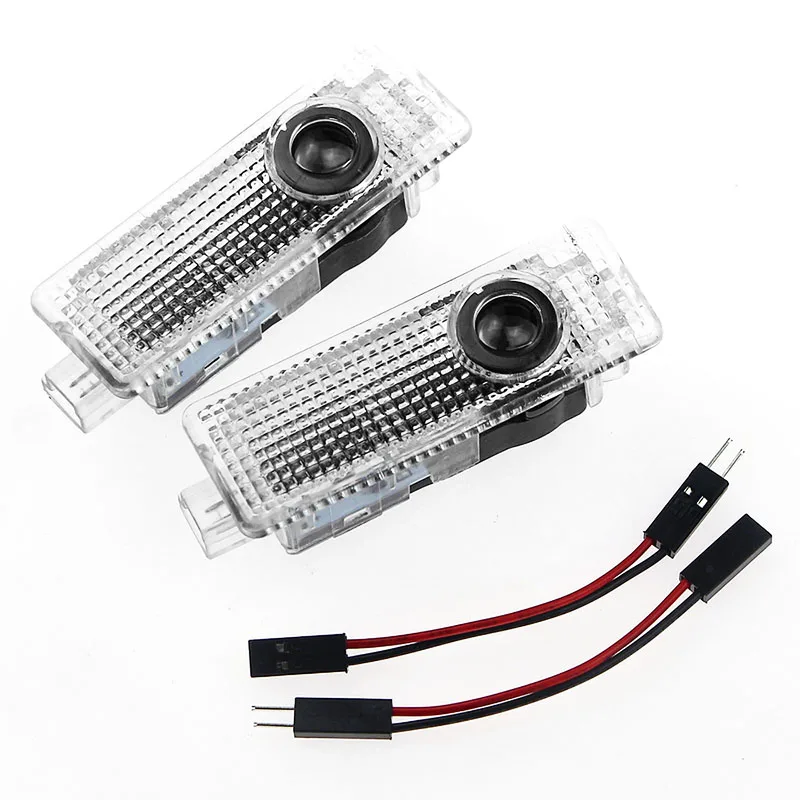 2pcs Welcome Door Light Car Projector Lamp LED Courtesy Wireless Decoration For BMW M Sports M1 M3 M4 M5 M6 E90 E60 F10 F30 E39