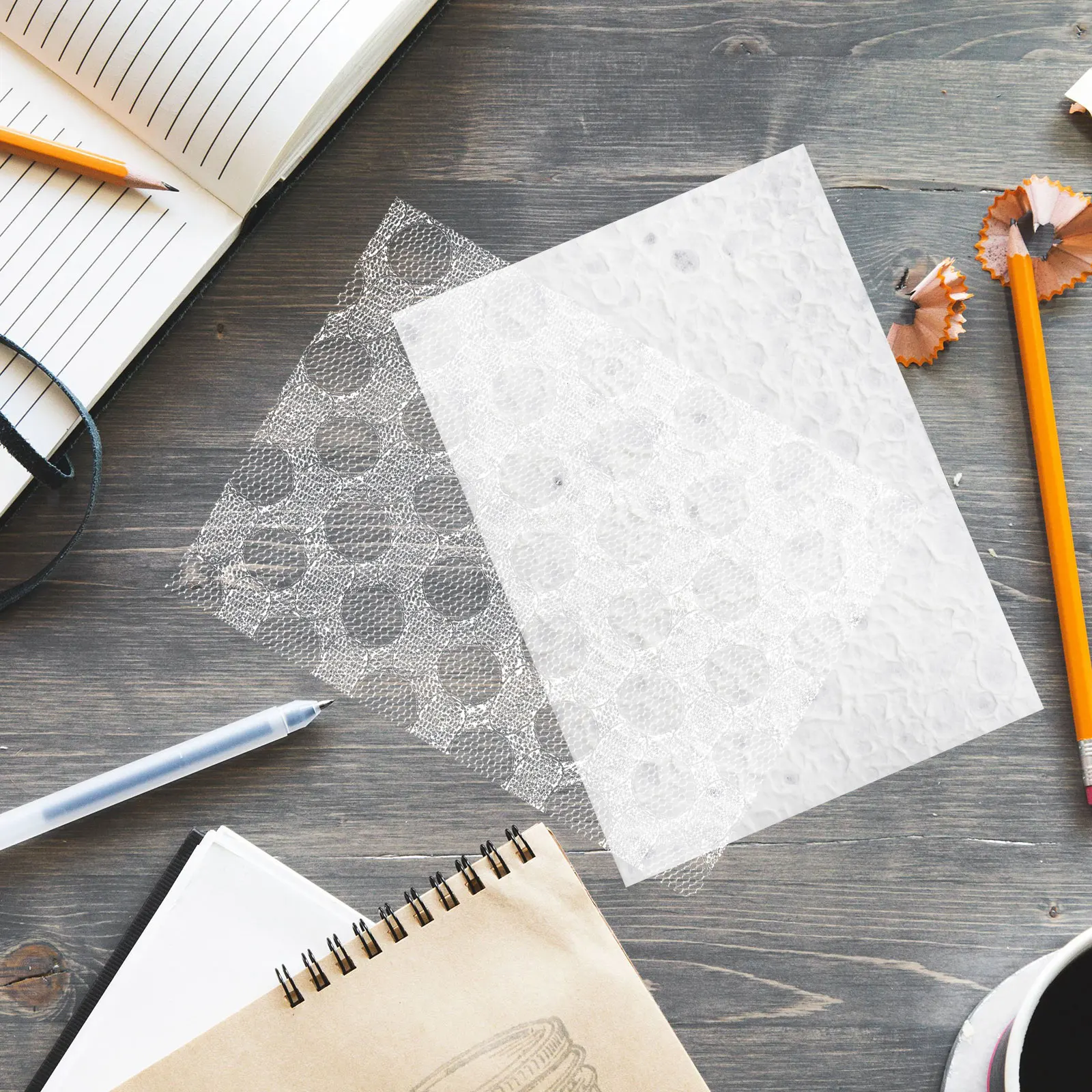 

10 Sheets A5 Special Mesh Paper for Scrapbook Collage H made Cards Gift Box Decoration DIY Background Material