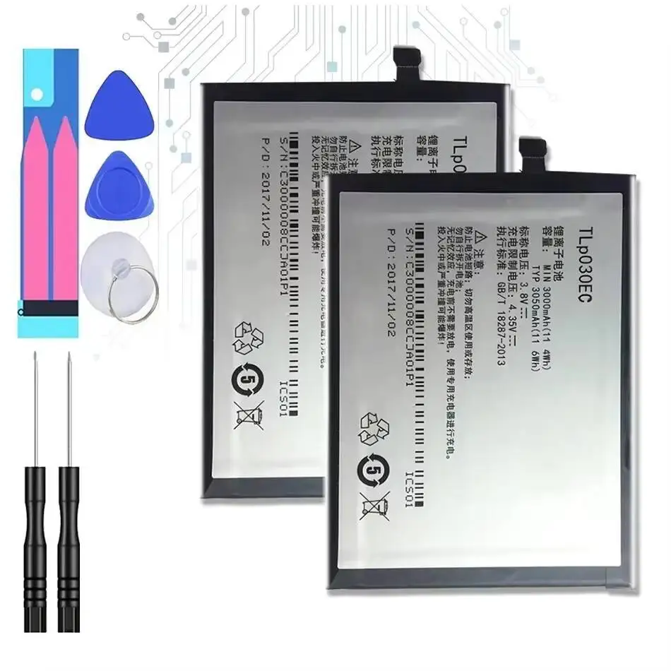 

Аккумулятор мобильного телефона TLP030EC 3050 мАч для Tcl 3S M3G Umi Emax Mini 4G Lte Snapdragon 615, восьмиядерный 5,0 дюйма, Fhd 1920X
