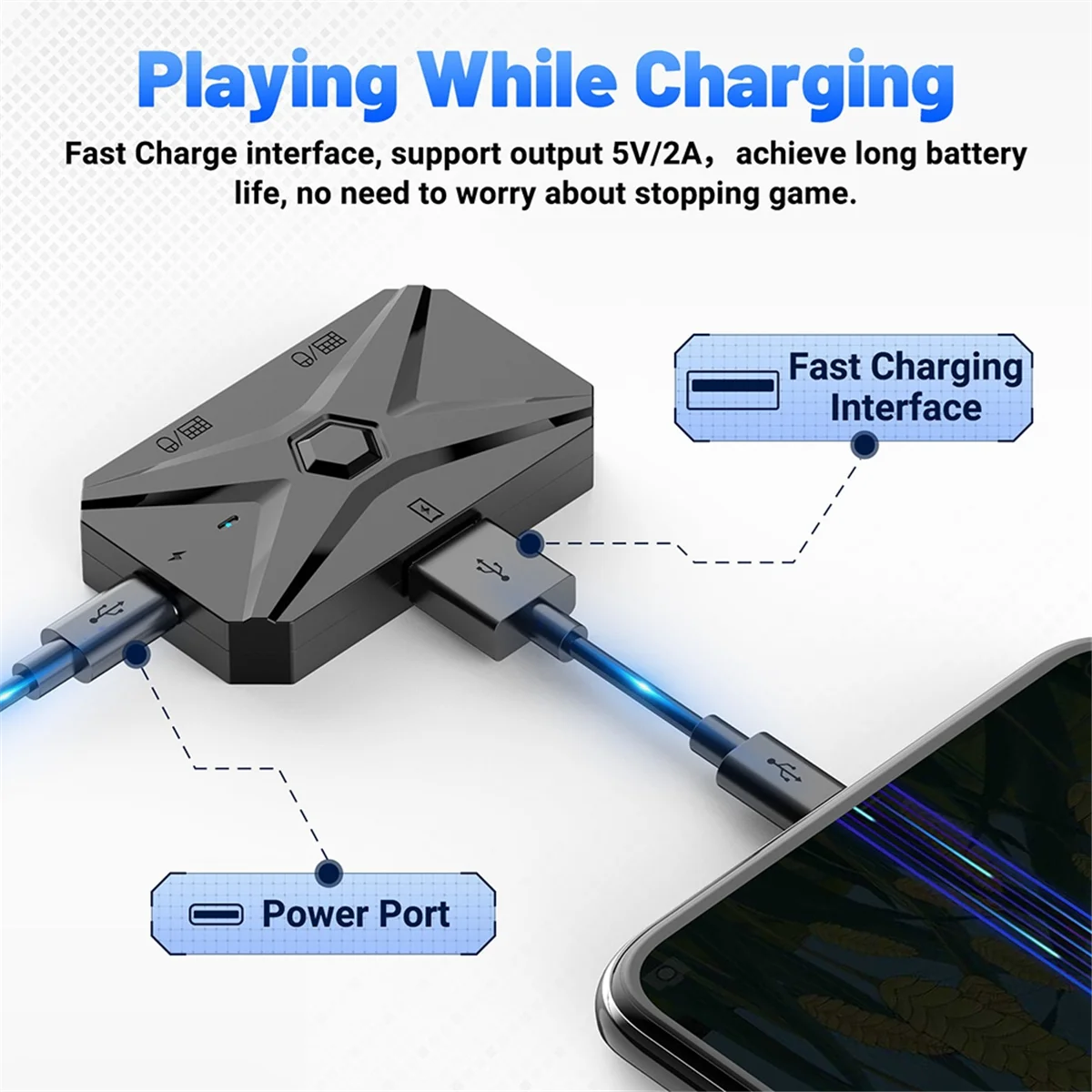 【Hot Selling Items】 Gaming Keyboard Mouse Adapter