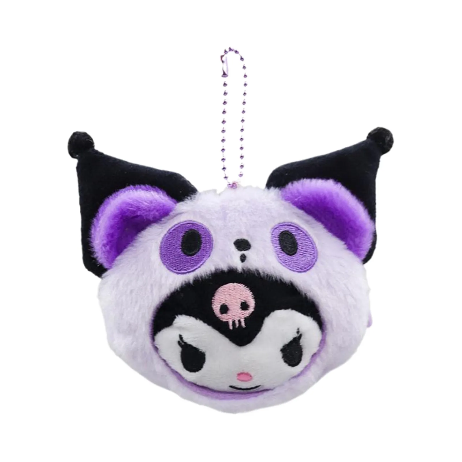 Sanrio Pluche Portemonnee Kawaii Kuromi Melodie Sleutelhanger Tas Munt Portemonnee Opbergtas Cartoon Cartoon Cinnamoroll Pluche Portemonnee