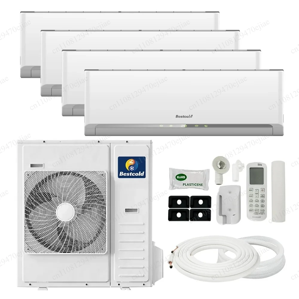 Household Central Air Conditioner R410A Mini Split AC 18K 24K 36K 42K BTU Smart Multi-Area Indoor Unit
