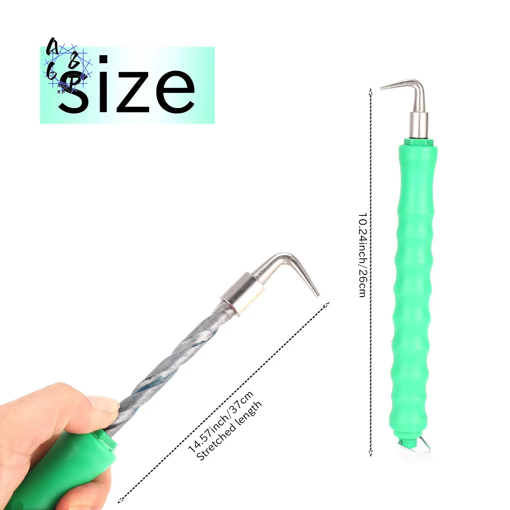 

A68P-2 Pieces Automatic Rebar Tie Wire Twister, Rebar Tie Wire Twister Tool, Rebar Wire Twister Pull Tie Wire Twister, Concrete