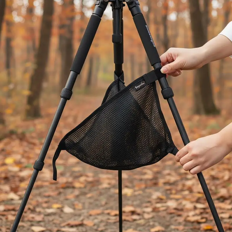 Universal Tripod Weight Bag Large Capacity Net Stone Bag Heavy Sandbag For Stabilizing Light Stand For Photo Studio Field