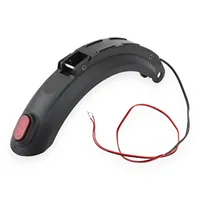 Mudguard Fender Front/Rear Wheel Splash With Lamp Light  For Kugoo KUKIRIN S1 S2 S3 Folding Electric Scooter Assembly Parts