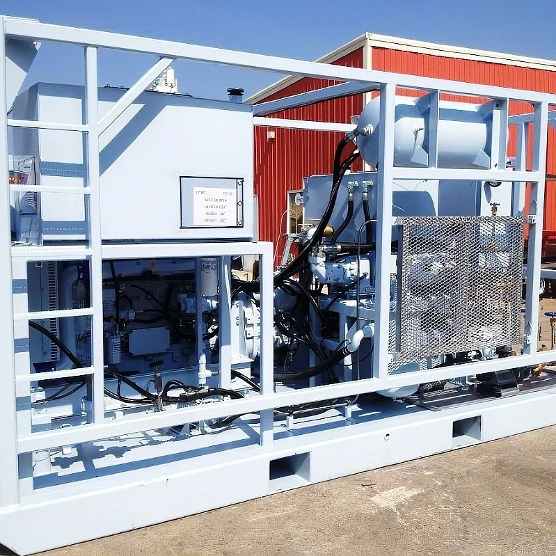 High Power High-Pressure Lng Pump New Energy Liquid Nitrogen Piston Pump Unit For Boiler