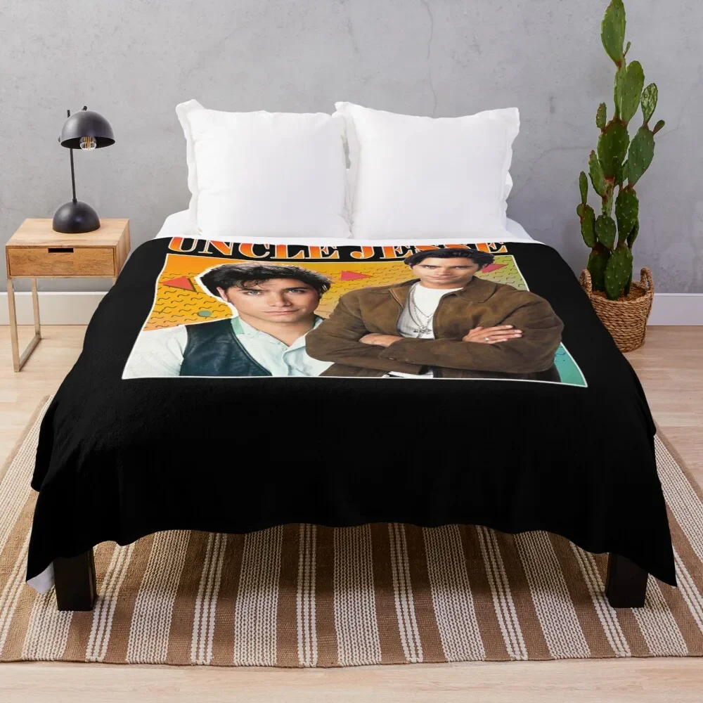 Uncle Jesse Tribute Tee Throw Blanket