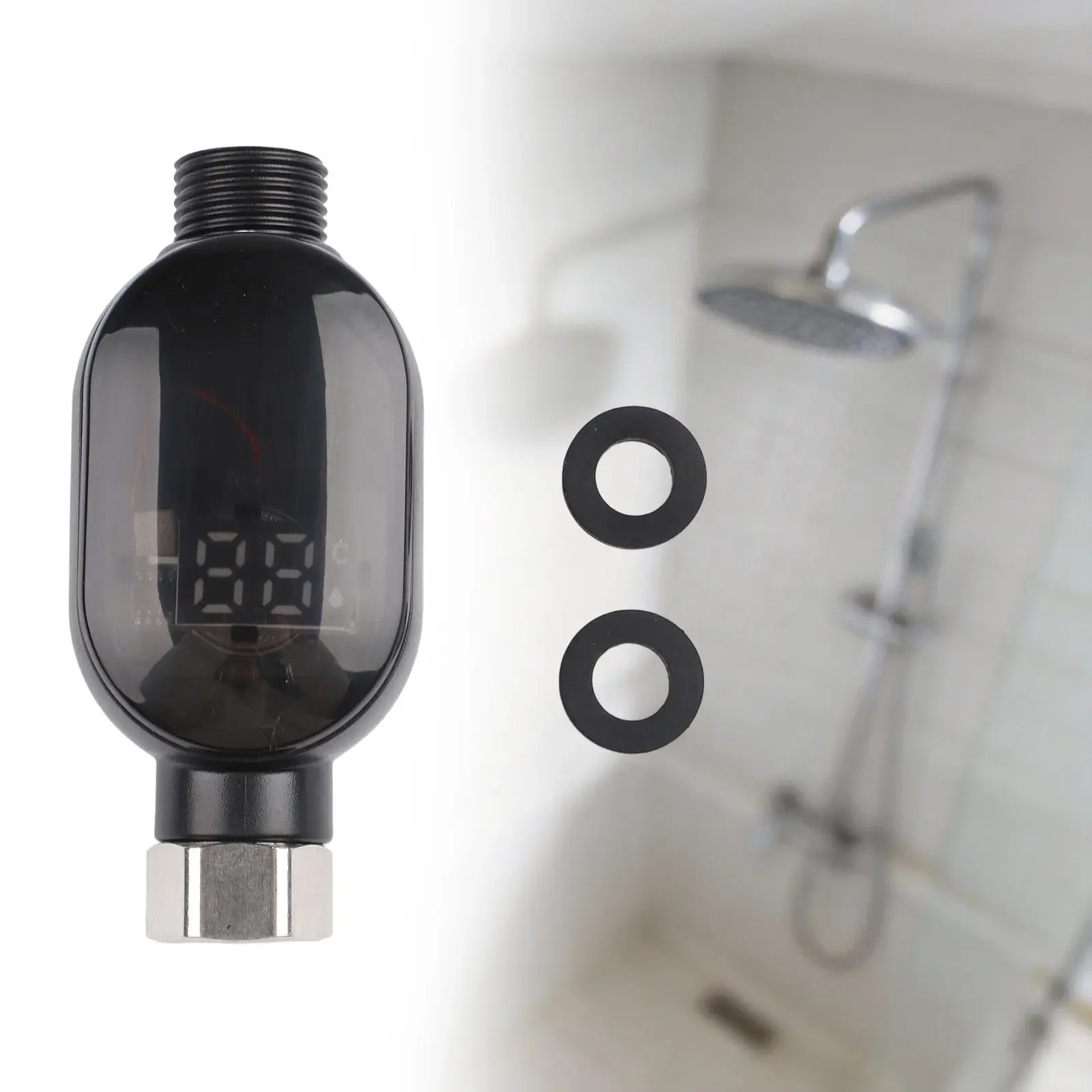 

Уход за ребенком Время ванны Светодиодный дисплей температуры Сенсорная активация Точный датчик температуры воды Простая установка