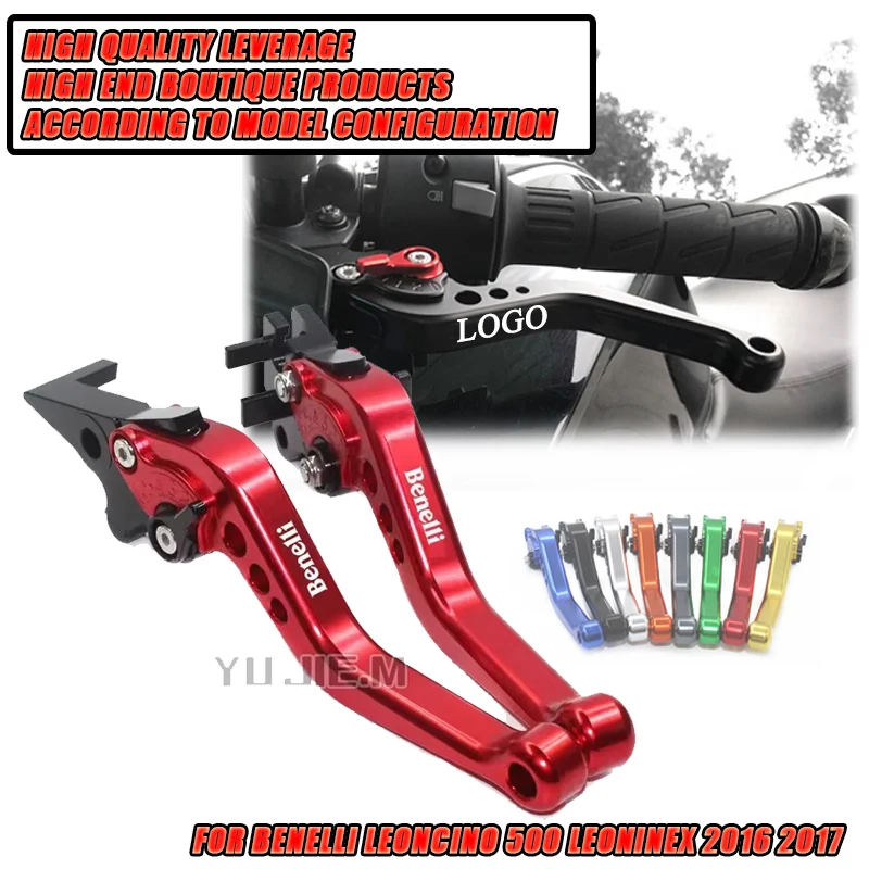 

For Benelli Leoncino 500 LeonineX 2016 2017 Moto adjustable Brake Clutch Levers Handle Grips